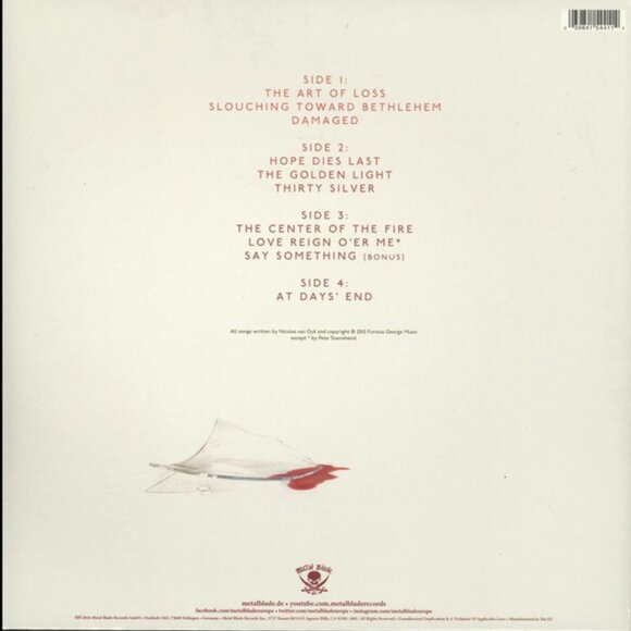 Redemption – The Art Of Loss (2016) New Sealed Viny LP - Picture 2 of 2